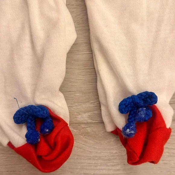 VINTAGE 1984 Disney Babies x Playskool Mickey Mouse Sleeper Sz Medium (3-6M) - Picture 2 of 5